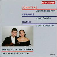 Alfred Schnittke, Richard Strauss, Franz Haydn: Violin Sonatas von Various Artists