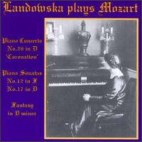 Landowska Plays Mozart von Wanda Landowska