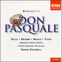 Donizetti: Don Pasquale von Sarah Caldwell