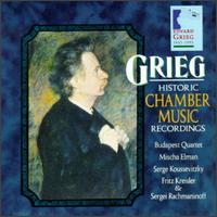 Grieg: Historic Chamber Music Recordings von Various Artists