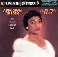 A Program of Song von Leontyne Price