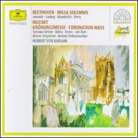 Beethoven: Missa Solemnis; Mozart: Coronation Mass von Herbert von Karajan