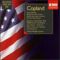 Copland: Piano Quartet; Sonata for violin & piano; Rodeo; Duo for flute & piano von Various Artists