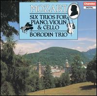Mozart: Six Trios for Piano, Violin & Cello von Borodin Trio