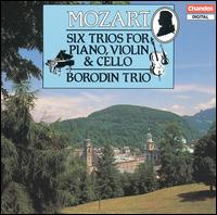 Mozart: Six Trios for Piano, Violin & Cello von Borodin Trio