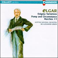 Sir Edward Elgar: Enigma Variations/Pomp & Circumstance Marches von Alexander Gibson