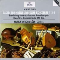 Bach: Brandenburgische Konzerte Nos. 1-3 von Reinhard Goebel