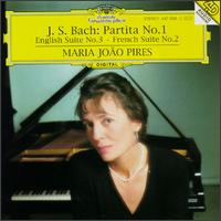 Bach: Partita No. 1; English Suite No. 3; French Suite No. 2 von Maria-João Pires