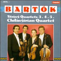 Béla Bartók: String Quartets 3, 4 & 5 von Chilingirian Quartet