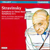 Igor Stravinsky: Symphony In C/Symphony In Three Movements von Alexander Gibson