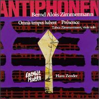 Bernd Alois Zimmerman: Antiphonen von Ensemble Modern