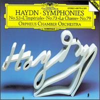 Haydn: Symphonies nos. 53 "L'Impériale", 73 "La Chasse", 79 von Various Artists