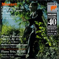 Mozart: Concerto No. 10, K365; Concerto No. 12, K414; Trio, K502 von Rudolf Serkin