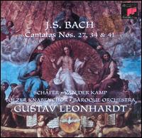 Bach: Cantatas Nos. 27, 34 & 41 von Gustav Leonhardt