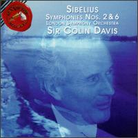 Jean Sibelius: Symphonies Nos. 2 & 6 von Colin Davis