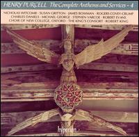 Henry Purcell: The Complete Anthems and Service, Vol. 4 von Various Artists