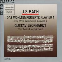Bach: Das Wohltemperierte Klavier I von Gustav Leonhardt