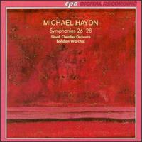 Michael Haydn: Symphonies Nos. 26, 27 and 28 von Bohdan Warchal