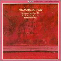 Michael Haydn: Symphonies Nos. 26, 27 and 28 von Bohdan Warchal