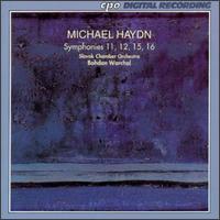 Michael Haydn: Symphonies Nos. 11, 12, 15 and 16 von Bohdan Warchal