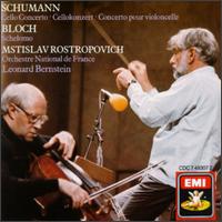 Bloch:Schelomo/Shcumann:Cello Concerto von Mstislav Rostropovich