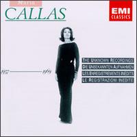 The Unknown Recordings (1957-1969) von Maria Callas