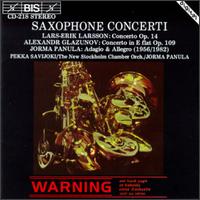 Saxophone Concerti von Various Artists