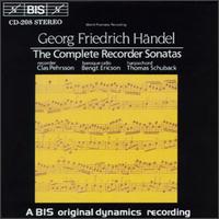 Georg Friedrich Händel: The Complete Recorder Sonatas von Various Artists