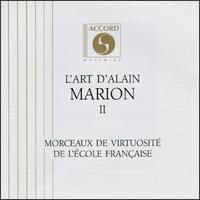 L'Art d'Alain Marion II: Morceaux de virtuosité de l'école française von Alain Marion