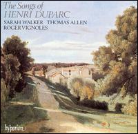 The Songs of Henri Duparc von Various Artists
