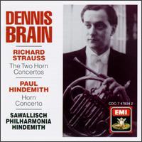 Strauss, Hindemith: Horn Concertos von Dennis Brain