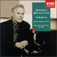 Schubert: Klaviersonate, D959; Moments musicaux, D780 von Stephen Bishop Kovacevich