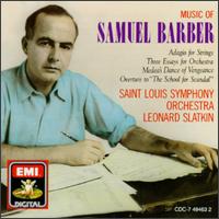 Music of Samuel Barber von Leonard Slatkin