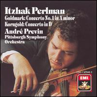 Goldmark, Korngold: Violin Concertos von Itzhak Perlman