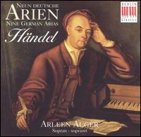 Händel: Neun deutsche Arien von Arleen Augér