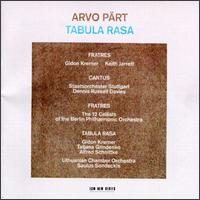 Pärt: Tabula Rasa von Arvo Pärt