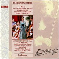 The Arnold Dolmetsch Years, Programme Three von Various Artists