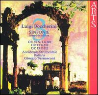 Luigi Boccherini: Sinfonie, Vol. 3 von Giorgio Bernasconi