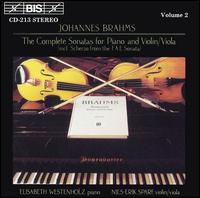 Brahms: The Complete Sonatas for Piano and Violin/Viola, Vol. 2 von Nils-Erik Sparf