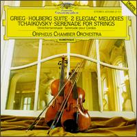 Grieg: Holberg Suite; 2 Elegiac Melodies; Tchaikovsky: Serenade for Strings von Orpheus Chamber Orchestra