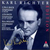 C.P.E. Bach: Symphony In D Major/J.C. Bach: Symphony in B Flat Major/Mozart: Symphony No.29 von Karl Richter