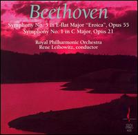 Beethoven: Symphonies Nos. 1 & 3 von René Leibowitz