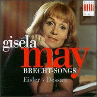 Brecht-Songs von Hanns Eisler und Paul Dessau von Gisela May