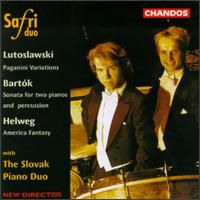 Safri Duo Performs Lutoslawski, Bartók, Helweg von Safri Duo