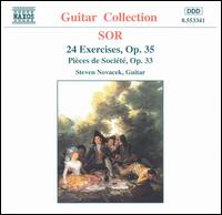 Sor: 24 Exercises, Op. 35; Pièces de Société, Op. 33 von Steven Novacek