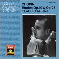 Chopin: Études Op.10 & Op.25; Trois Nouvelles Études von Claudio Arrau