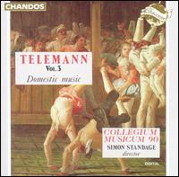 Telemann, Vol. 3: Domestic Music von Simon Standage