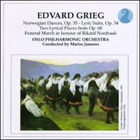 Edvard Grieg: Norwegian Dances; Lyric Suite; Two Lyrical Pieces; Funeral March von Mariss Jansons
