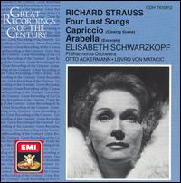 Richard Strauss: Four Last Songs/Capriccio/Arabella von Elisabeth Schwarzkopf