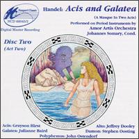 George Frideric Handel: Acis And Galatea (A Masque In Two Acts) von Various Artists